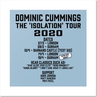 Dominic Cummings Tour Posters and Art